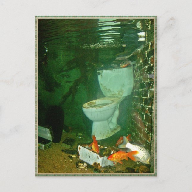 Cartão Postal Você pensou que sua vida era má (Frente)