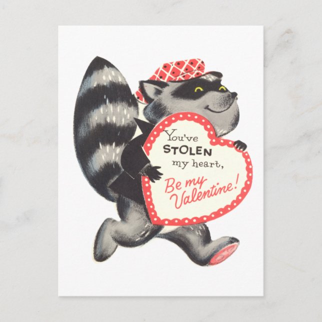 Cartão Postal Você Roubou meu Coração (Frente)