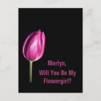 Você Será Meu Casamento De Tulipas Rosa-Flerrolha?