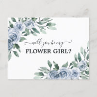 Você Será Minha Menina De Flor Com Rosa Azul