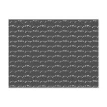 Você Tem Este Padrão Preto Inspiracional Branco