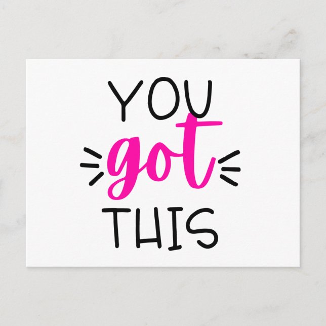 Cartão Postal Você Tem Isso (Frente)