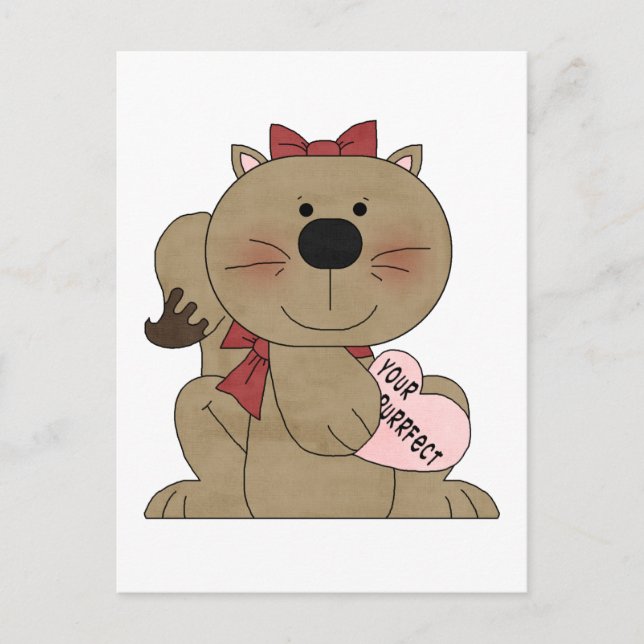 Cartão Postal Vocês são T-shirts e presentes puros (Frente)