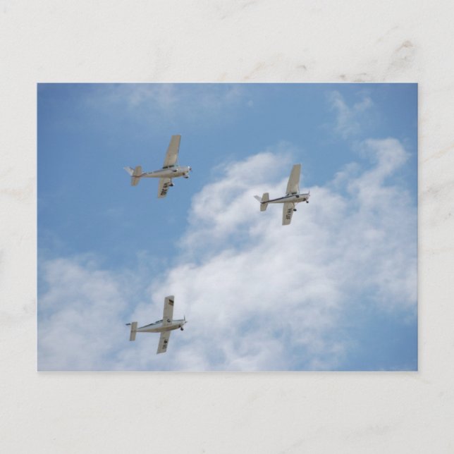 Cartão Postal Voe comigo (Frente)