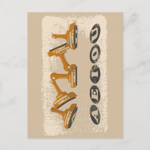 Cartão Postal Vogels AEIOU em inglês