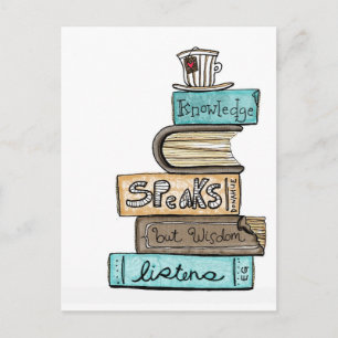 Cartão Postal vol25- fala-se de conhecimento
