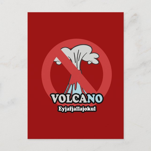 CARTÃO POSTAL VOLCA-NO (Frente)