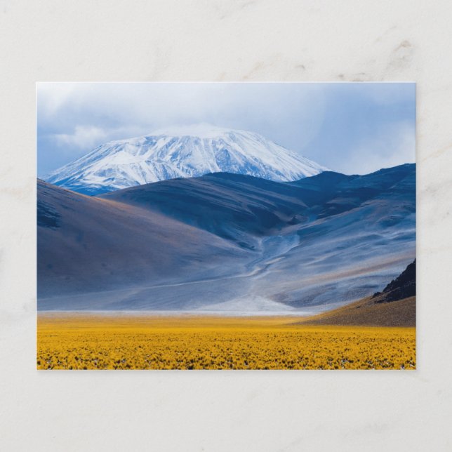 Cartão Postal Volcano Incahuasi, Argentina (Frente)