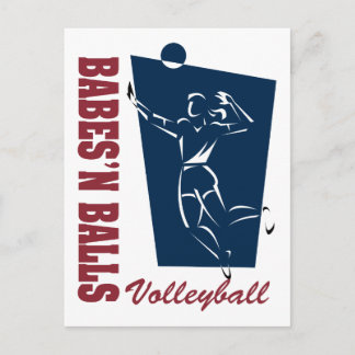 Cartão Postal Voleibol feminino