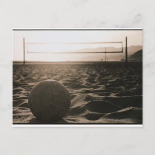 Cartão Postal Voleibol na areia