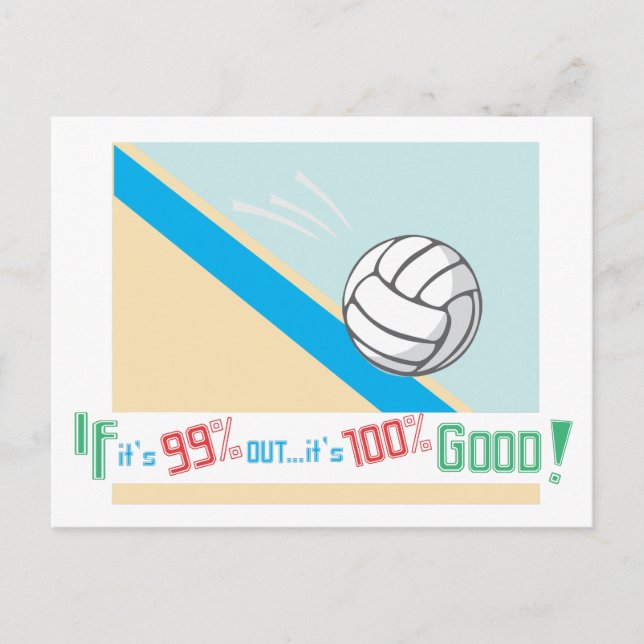 Cartão Postal Voleibol.. regras! (Frente)