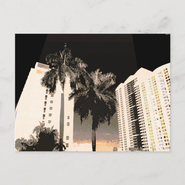 Cartão Postal Voltando para Miami (Frente)