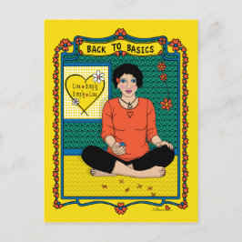 Cartão Postal Voltar ao Basics_B_ Postcard