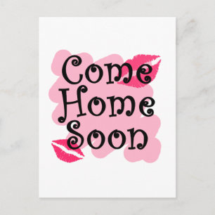 Cartão Postal volte para casa logo