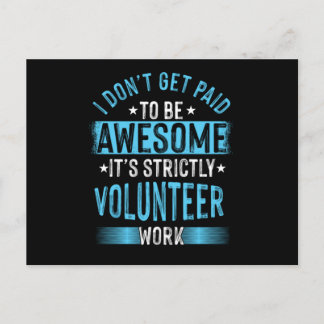 Cartão Postal Voluntariado Voluntariado Voluntariado Caridade Re