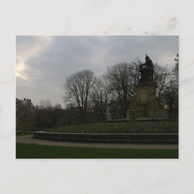 Cartão Postal Vondel Park, Amsterdã (Frente)