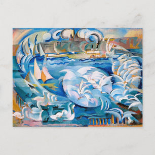 Cartão Postal Voo das gaivotas por Alice Bailly