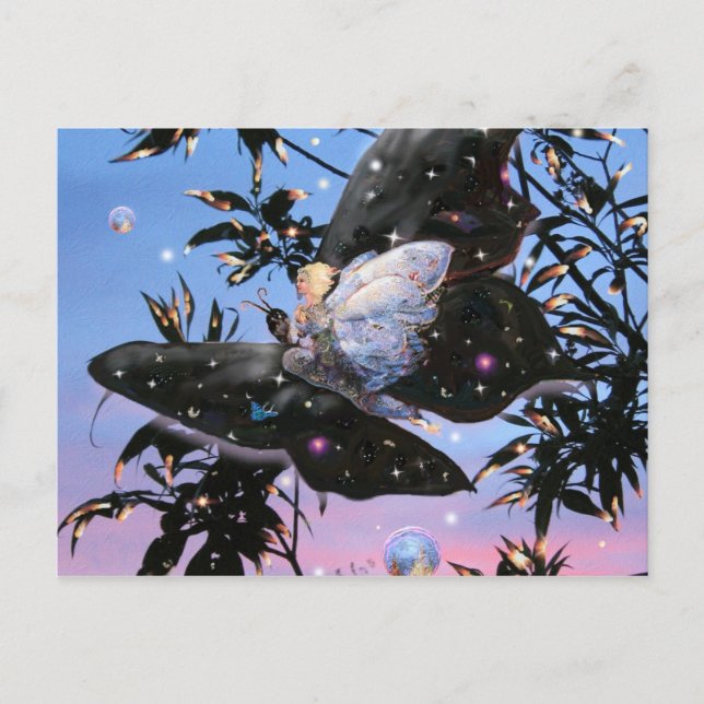 Cartão Postal Voo de Fada! (Frente)