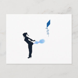 Cartão Postal Voo de pipa xtreme