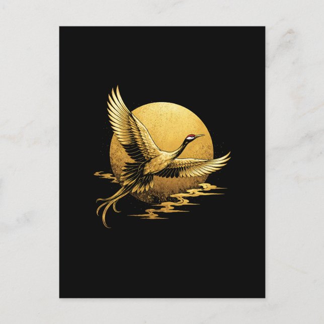 Cartão Postal Voo Dourado (Frente)