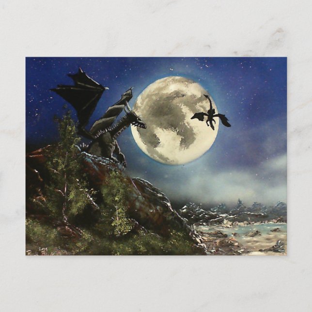 Cartão Postal Voo Dragão (Frente)