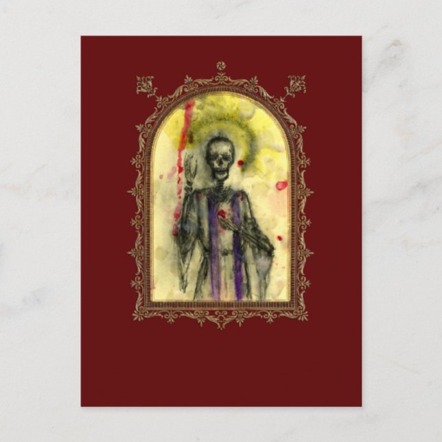 Cartão Postal VooDoo Blues Bishop (Frente)
