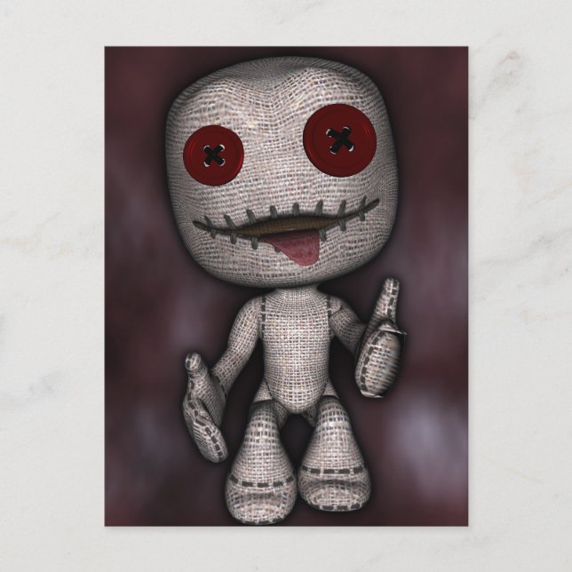 Cartão Postal Voodoo Dolly (Frente)