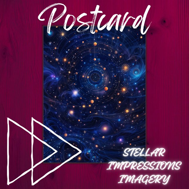 Cartão Postal Vórtex Celestial (Criador carregado)