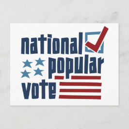 Cartão Postal Votação Popular Nacional