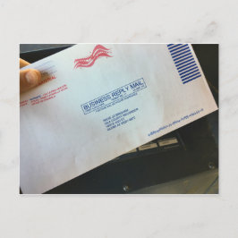 Cartão Postal Votação por Correio