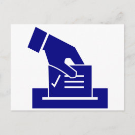 Cartão Postal Votação por escrutínio manual