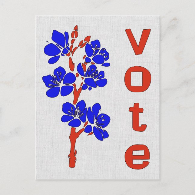 CARTÃO POSTAL VOTE 2012 (Frente)