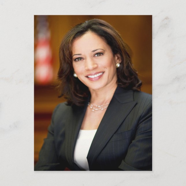 Cartão Postal Voto para Kamala Harris Democrat VP Campanha 2020 (Frente)