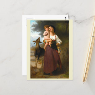 Cartão Postal Votos de William Bouguereau