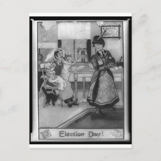 Cartão Postal Votos pelas Mulheres! (Frente)