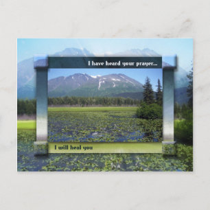 Cartão Postal Vou Curá-Lo.