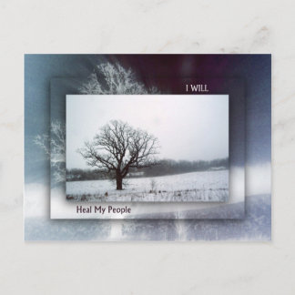 Cartão Postal Vou Curar As Minhas Pessoas