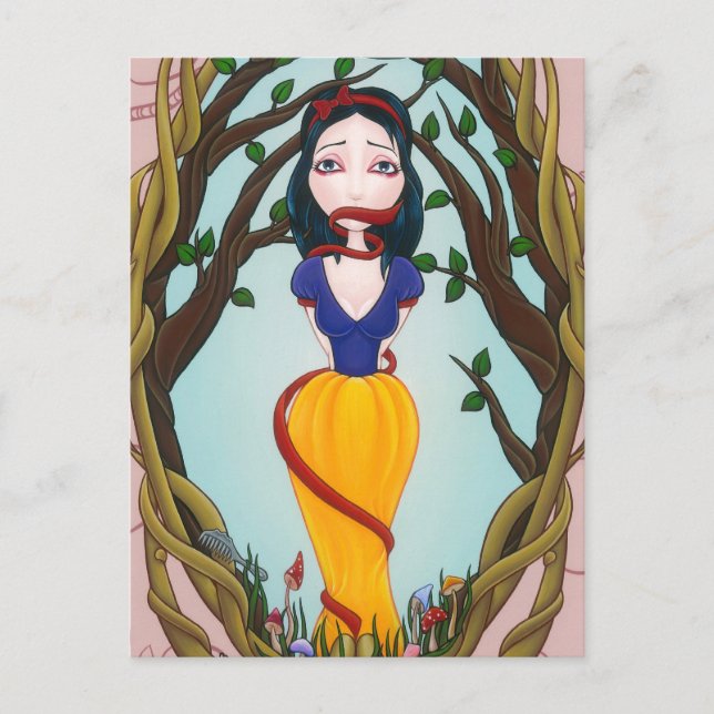 Cartão Postal 'Vou te colocar corretamente uma vez' (Frente)