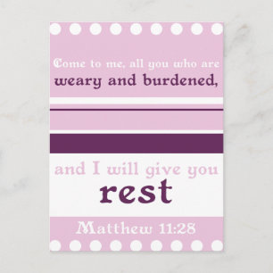 Cartão Postal Vou Te Dar O Descanso