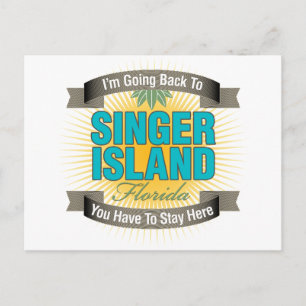 Cartão Postal Vou voltar para (Ilha Singer)