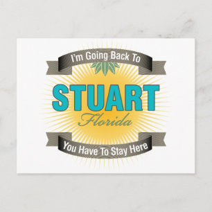 Cartão Postal Vou voltar para (Stuart)