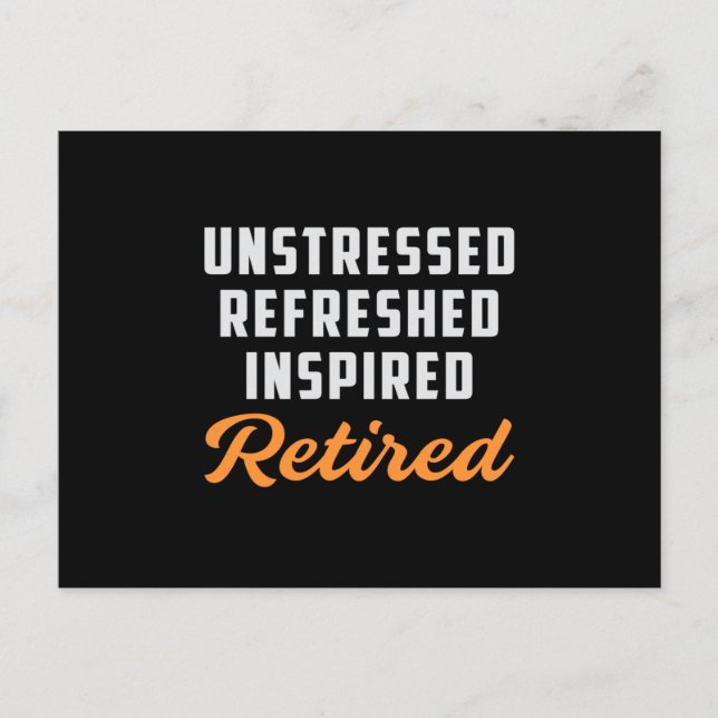 Cartão Postal Vovô aposentado aposentado, aposentadoria, doação  (Frente)