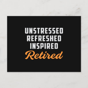 Cartão Postal Vovô Aposentado Aposentadoria Presente Engraçado