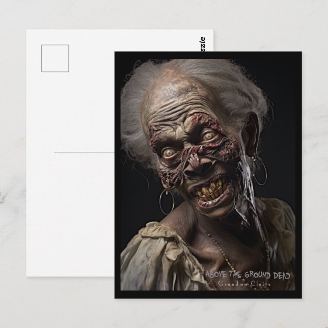 Cartão Postal Vovó Claire (Frente/Verso)