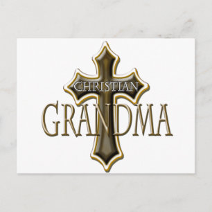 Cartão Postal Vovó Cristã
