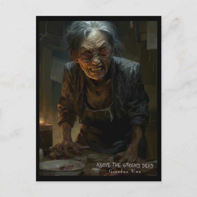 Cartão Postal Vovó Uma (Frente)
