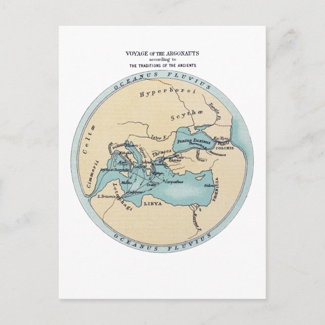 CARTÃO POSTAL VOYAGE OF THE ARGONAUTS (Frente)