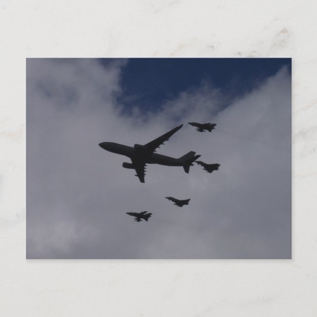 Cartão Postal Voyager e Typhoons (Frente)