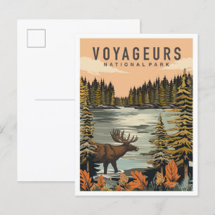 Cartão Postal Voyageurs National Park Minnesota Viagem