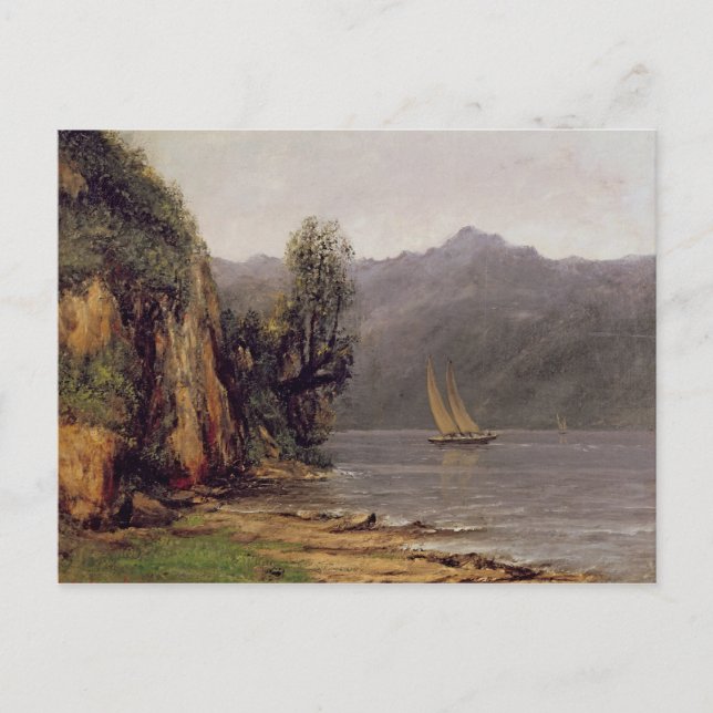 Cartão Postal Vue du Lac Leman, c.1873-77 (Frente)